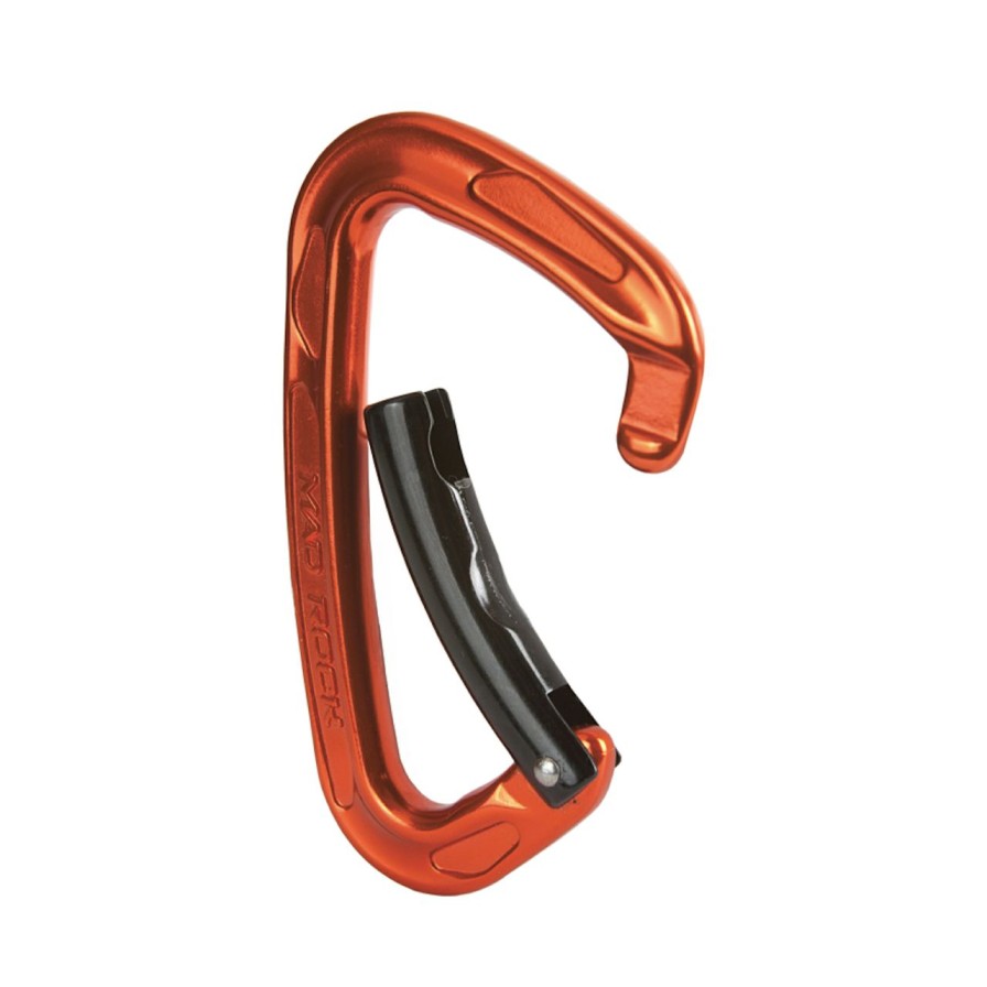 Carabiners & Quickdraws * | Mad Rock Super Tech Keylock Bent · Caratiners