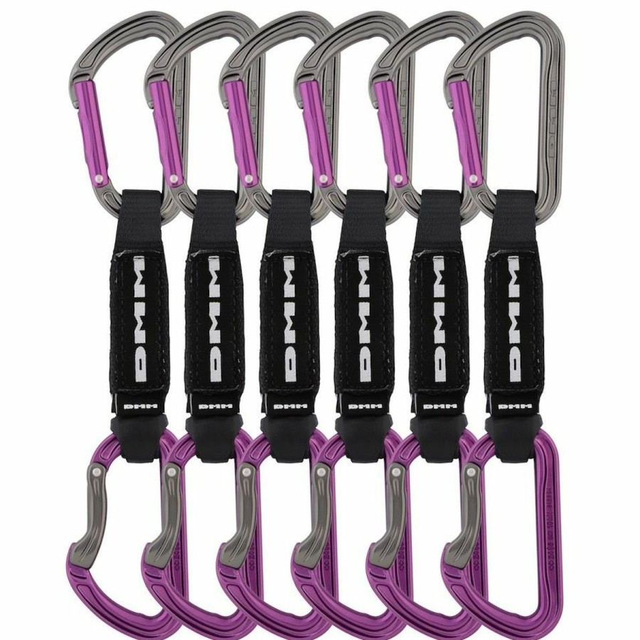 Carabiners & Quickdraws * | Dmm Shadow Quickdraw 12Cm 6 Pack