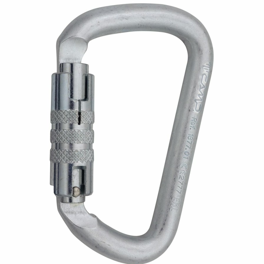 Carabiners & Quickdraws * | Camp Steel D Pro 2Lock