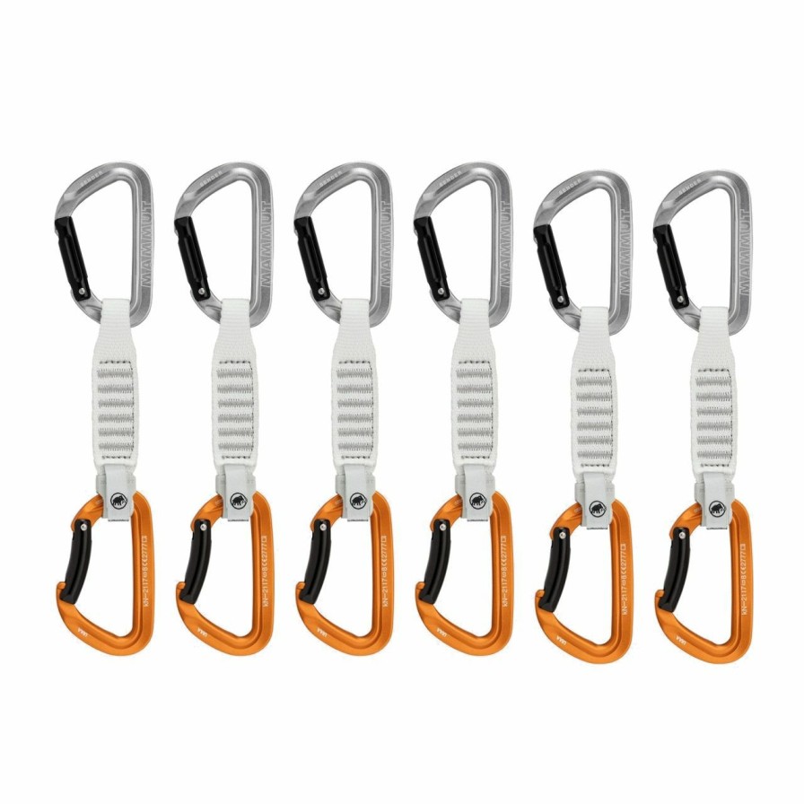 Carabiners & Quickdraws * | Mammut Sender Keylock Quickdraw 6-Pack