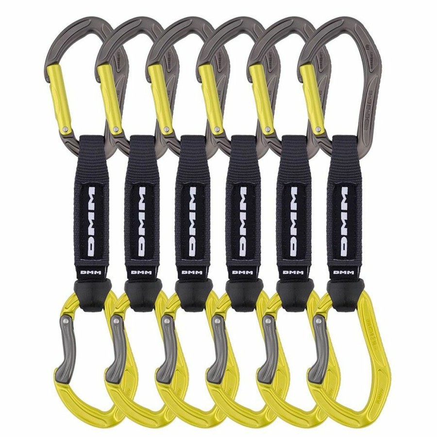 Carabiners & Quickdraws * | Dmm Alpha Sport Quickdraw 12Cm 6 Pack