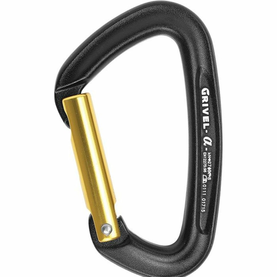 Carabiners & Quickdraws * | Grivel Alpha Straight Gate