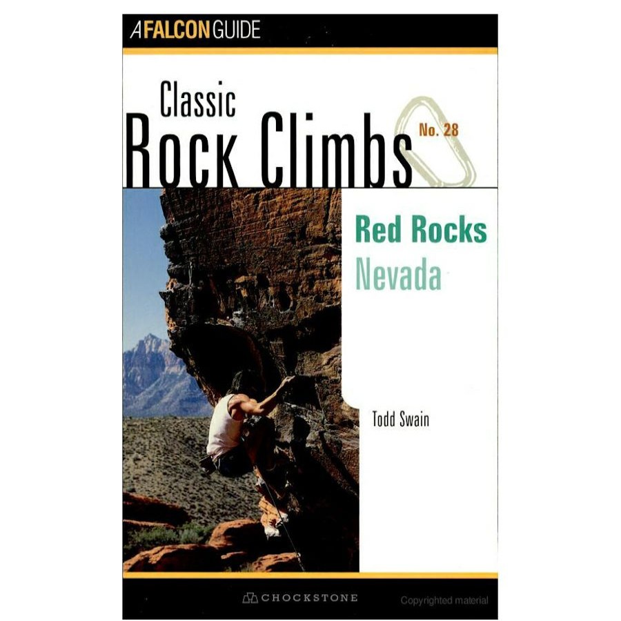 Climbing Accessories * | Falcon Classic Rock Climbs #28: Red Rocks Nv