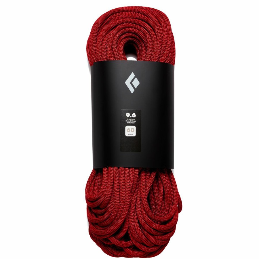 Ropes & Cordage * | Black Diamond 9.6 Rope Red