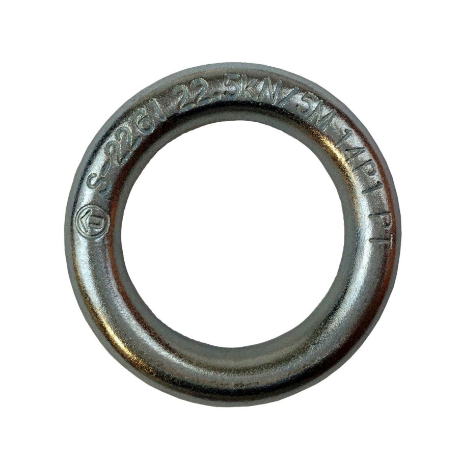 Protection & Hardware * | Climbtech Zinc Plated 10Mm Rap Ring