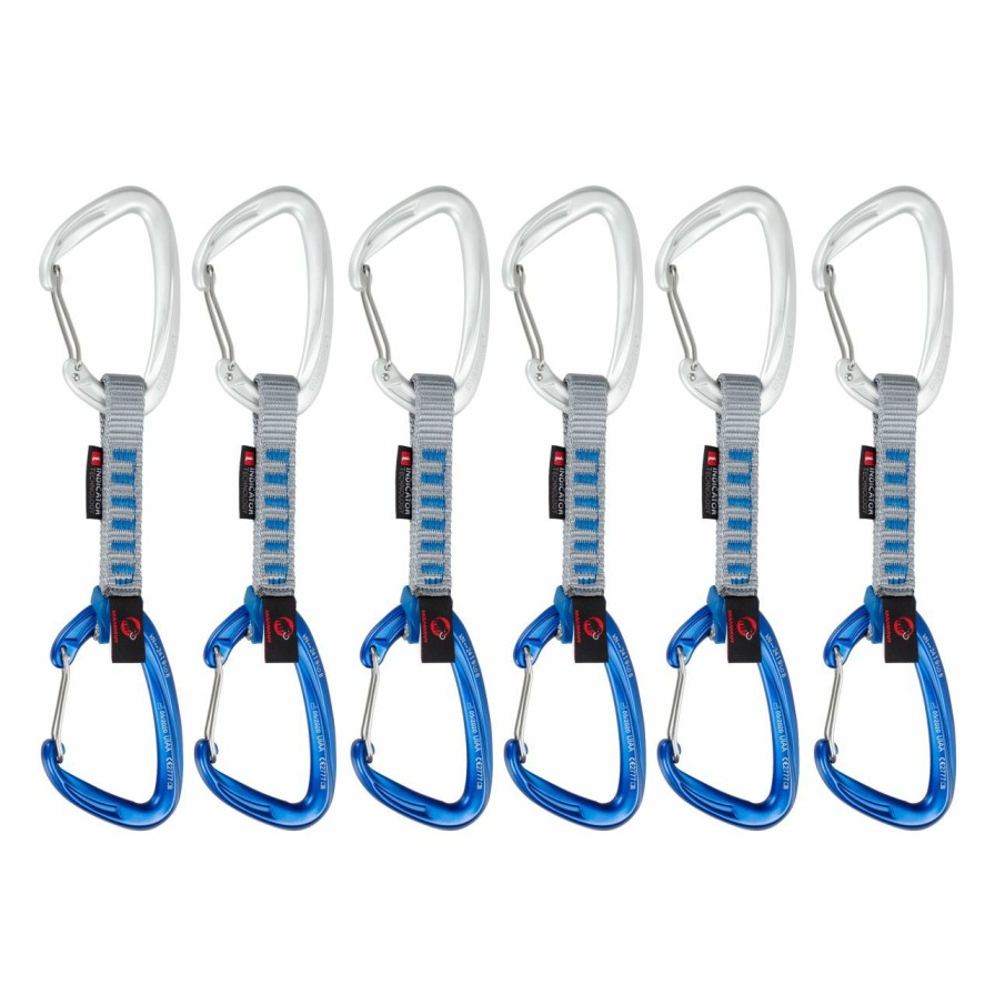 Carabiners & Quickdraws * | Mammut Crag Wire 10 Cm Indicator Quickdraw 6-Pack