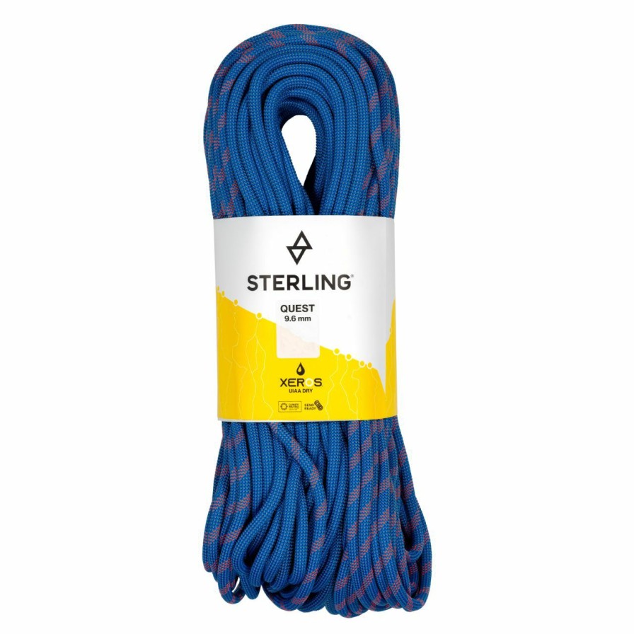 Ropes & Cordage * | Sterling Quest 9.6 Bicolor Xeros Blue