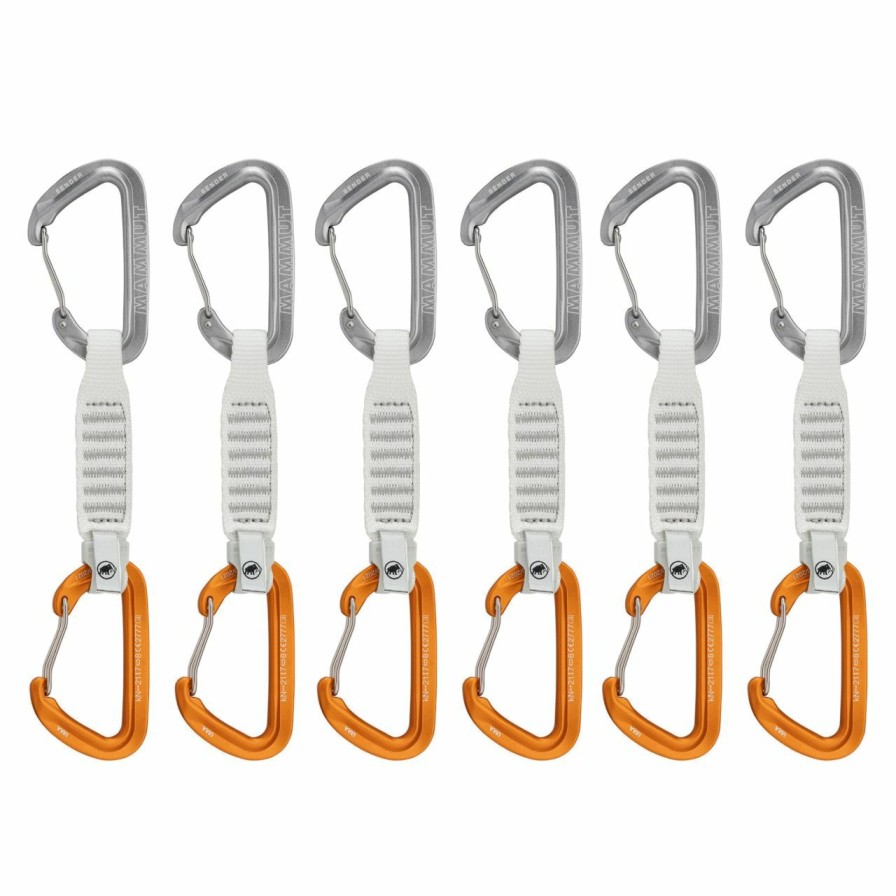 Carabiners & Quickdraws * | Mammut Sender Wire 12 Cm Quickdraw 6-Pack