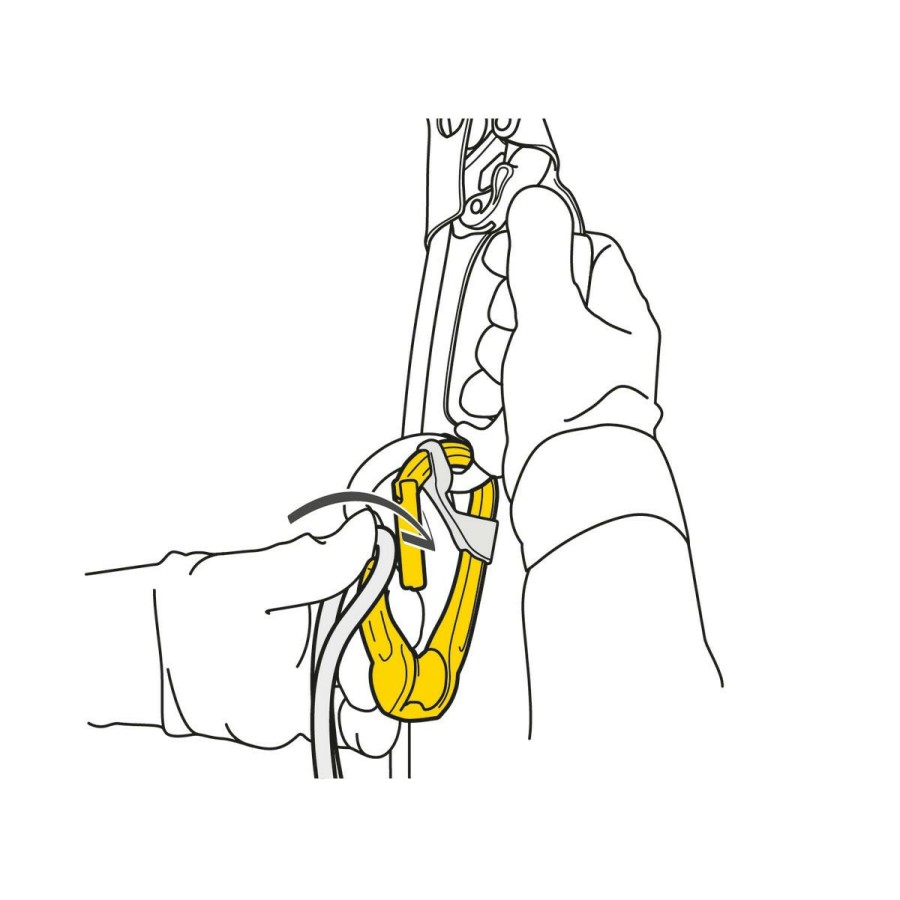 Carabiners & Quickdraws * | Petzl Rollclip A