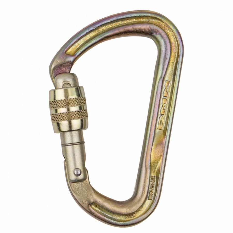 Carabiners & Quickdraws * | Dmm I-Beam Steel Shadow Screwgate