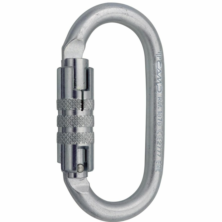 Carabiners & Quickdraws * | Camp Steel Oval Pro 2Lock