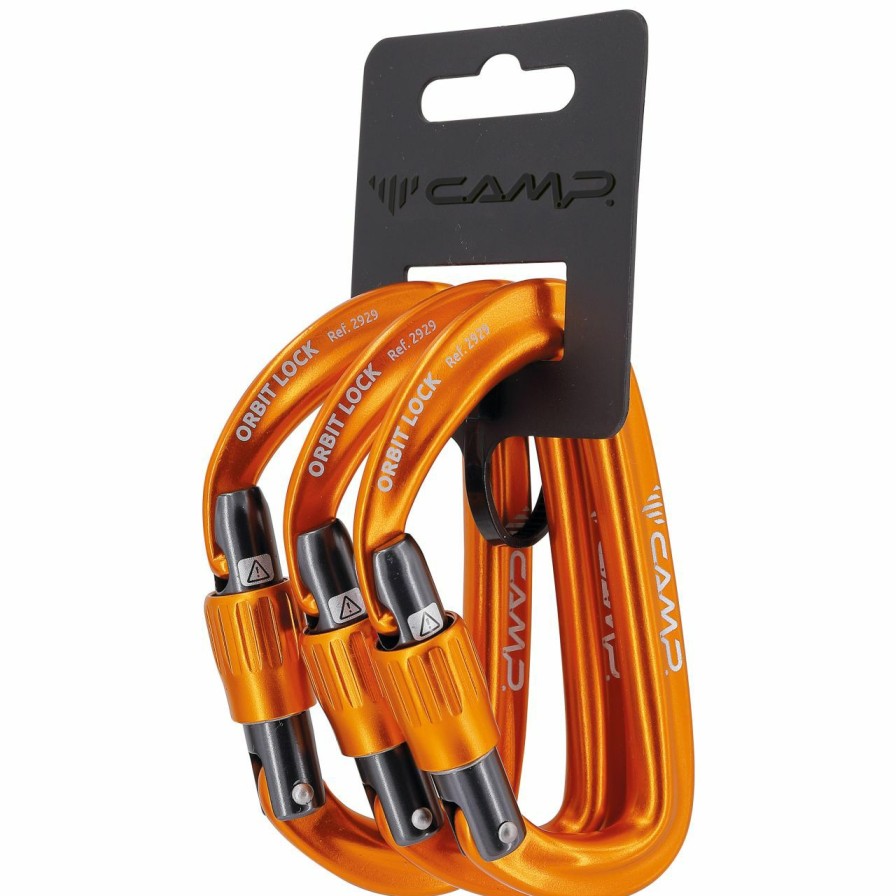 Carabiners & Quickdraws * | Camp Orbit Lock 3-Pack