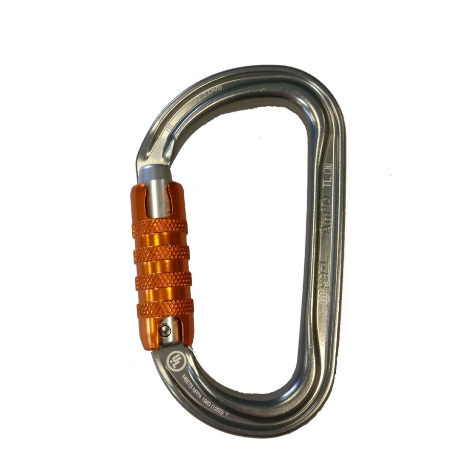 Carabiners & Quickdraws * | Petzl Am'D Triact-Lock Gray