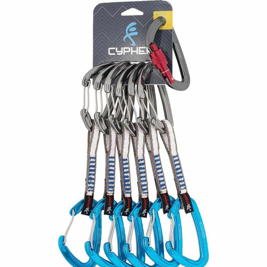 Carabiners & Quickdraws * | Cypher Ceres Ii 11Cm Quickdraw 6-Pack