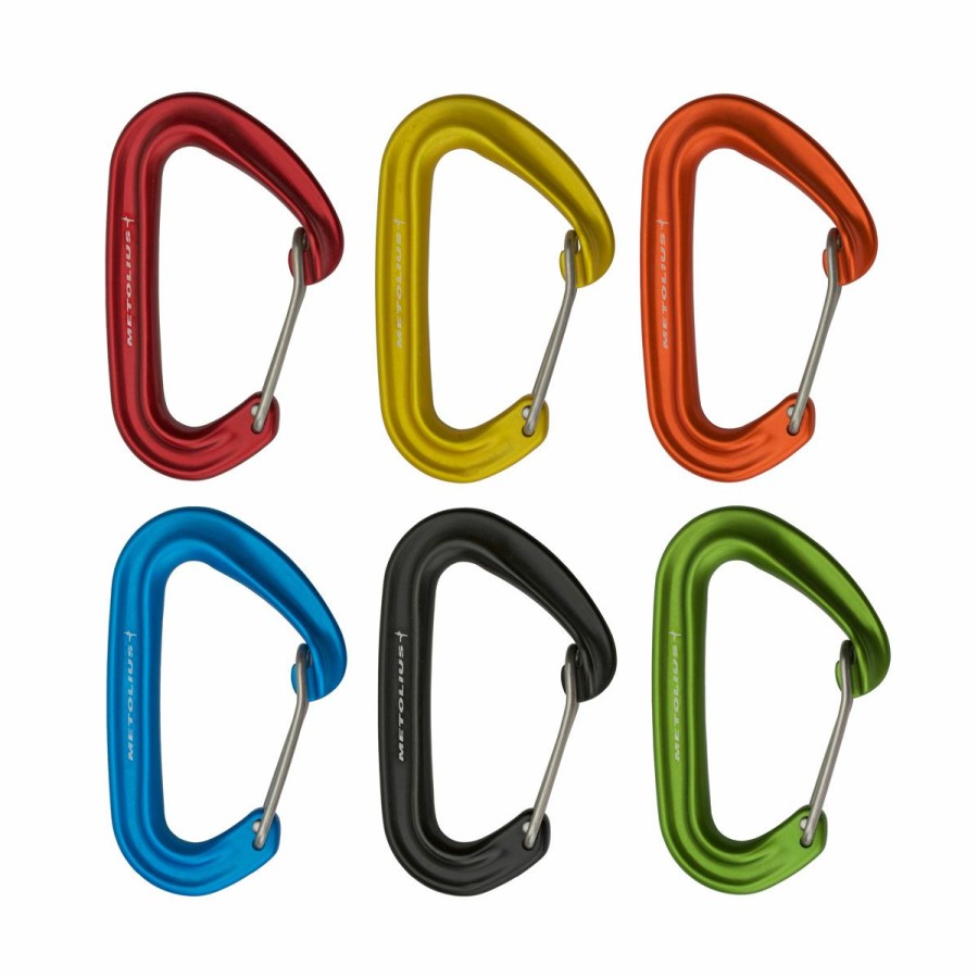 Carabiners & Quickdraws * | Metolius Fs Mini Ii Jet Set 6 Pack