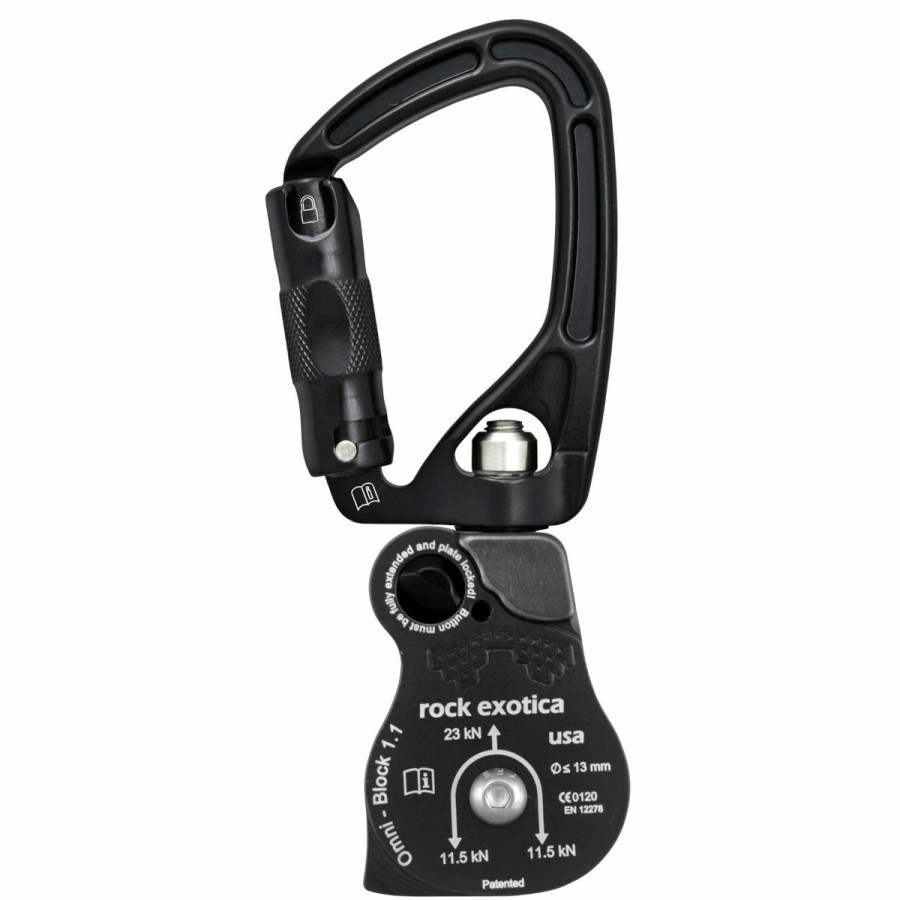 Carabiners & Quickdraws * | Rock Exotica Omni-Block 1.1 Swivabiner