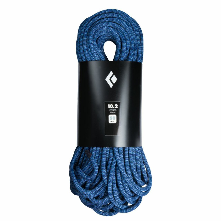 Ropes & Cordage * | Black Diamond 10.2 Wall Rope Tri Blue