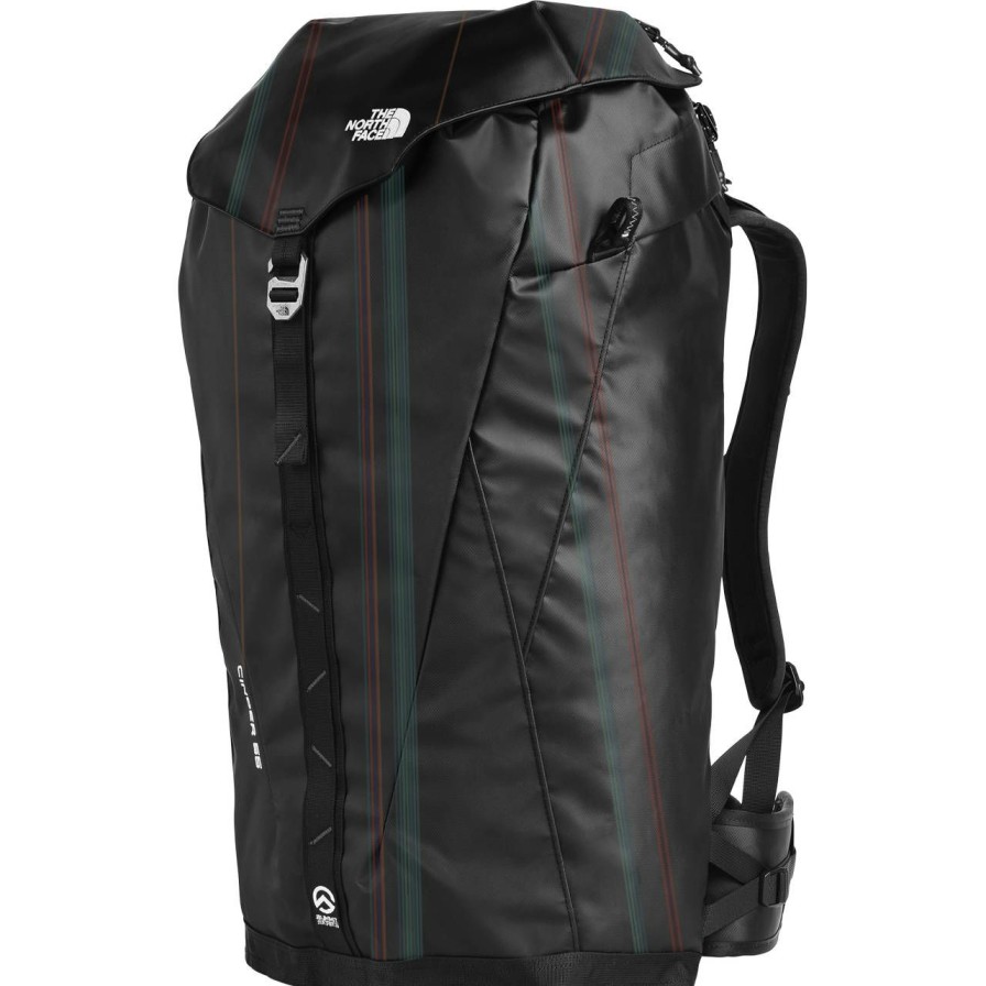 Climbing Packs & Bags * | The North Face Cinder 55 Pack Tnf Black Swirl / Tnf Black