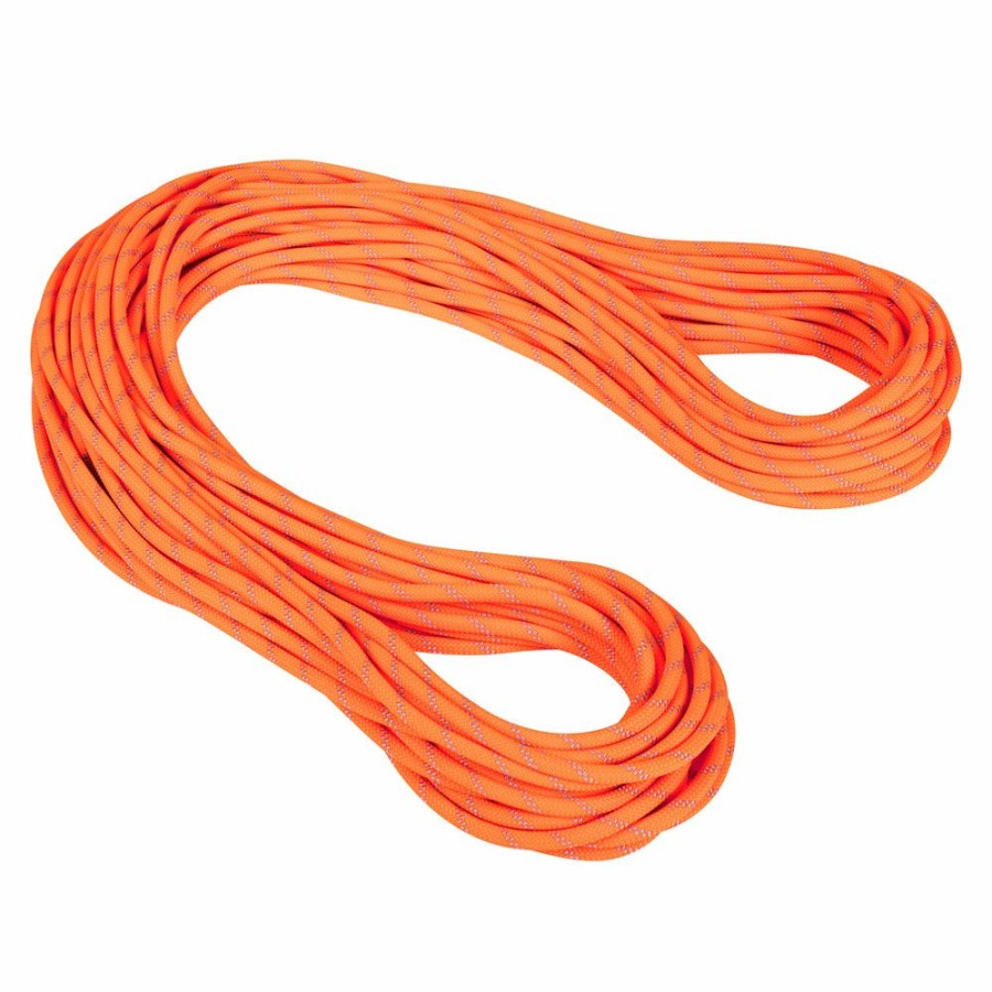 Ropes & Cordage * | Mammut 9.5 Alpine Dry Rope Safety Orange / Zen