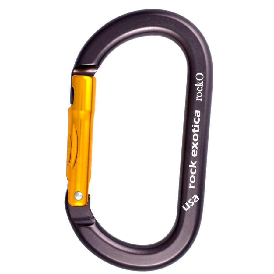 Carabiners & Quickdraws * | Rock Exotica Rocko Non-Locking Plum ...