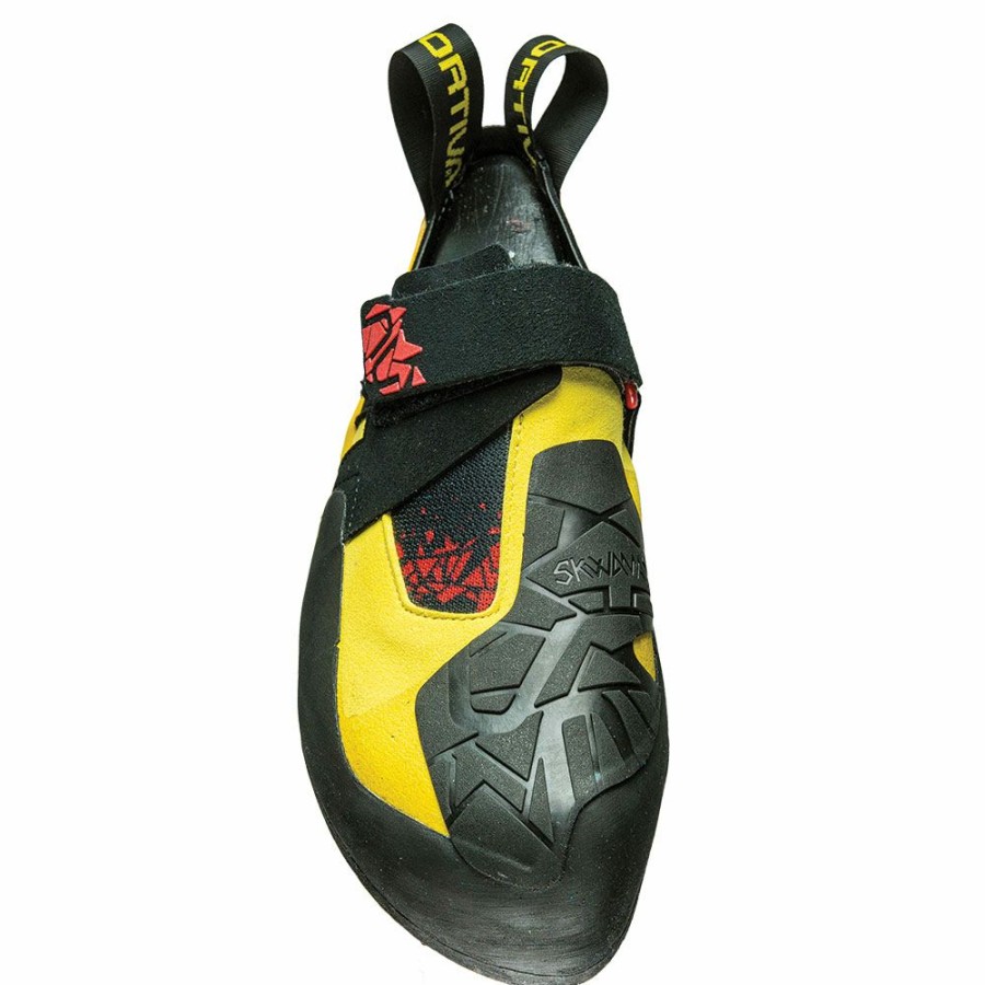 Climbing Shoes * | La Sportiva Skwama Men'S Black / Yellow