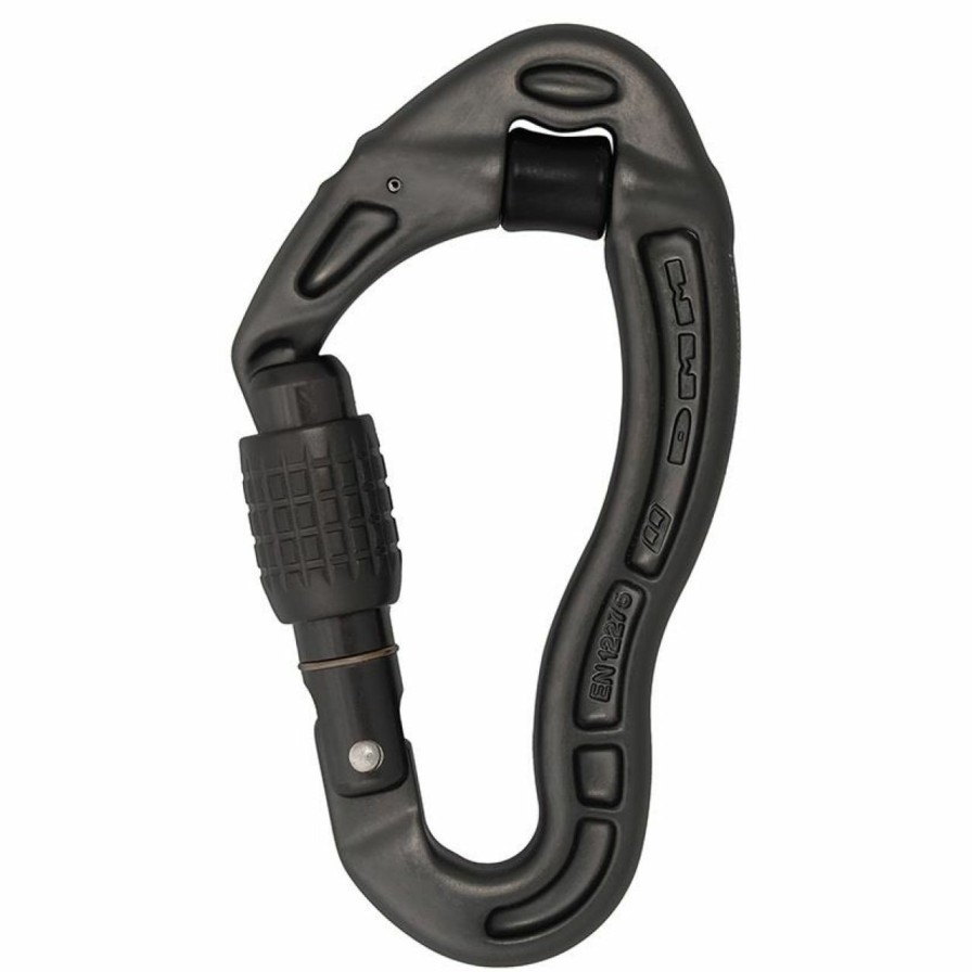 Carabiners & Quickdraws * | Dmm Revolver Screwgate Matte Grey