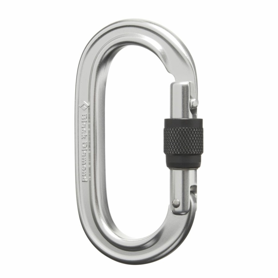 Carabiners & Quickdraws * | Diamond Oval Screwgate Carabiner