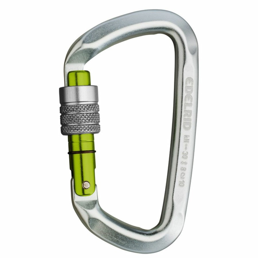 Carabiners & Quickdraws * | Edelrid D-Classic 3000 Screw