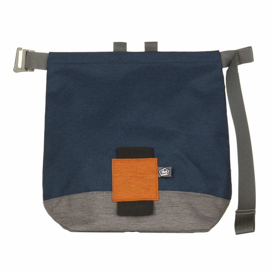 Climbing Accessories * | E9 Gulp Chalk Bag Blue