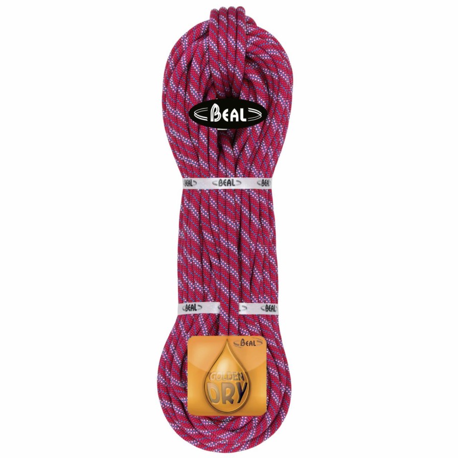 Ropes & Cordage * | Beal Flyer 10.2 Golden Dry Fuchsia