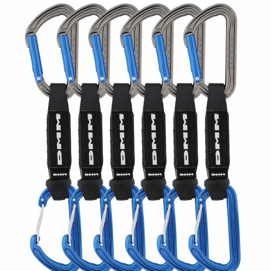 Carabiners & Quickdraws * | Dmm Shadow / Spectre Hybrid Quickdraw 12Cm 6 Pack