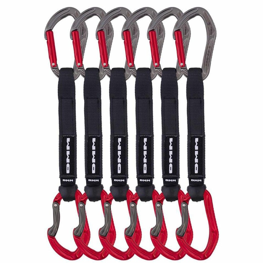 Carabiners & Quickdraws * | Dmm Alpha Sport Quickdraw 18Cm 6 Pack