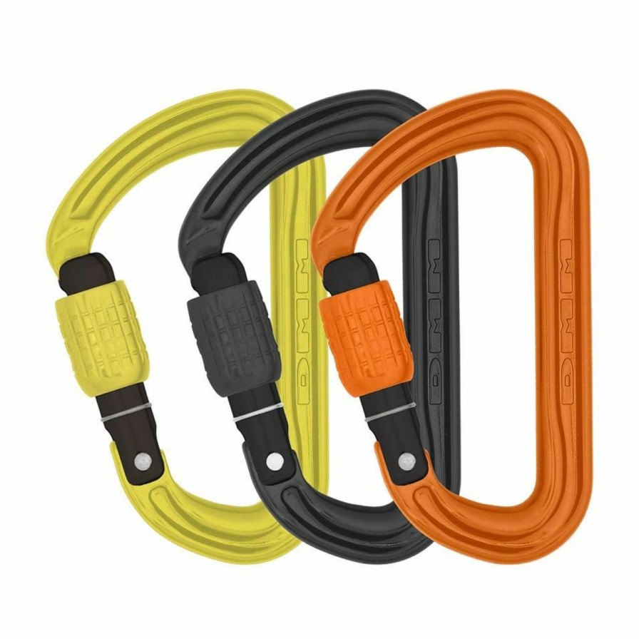 Carabiners & Quickdraws * | Dmm Shadow Screwgate 3 Color Pack