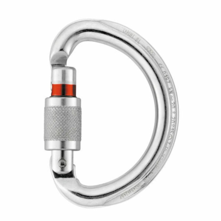 Carabiners & Quickdraws * | Petzl Omni Screw-Lock