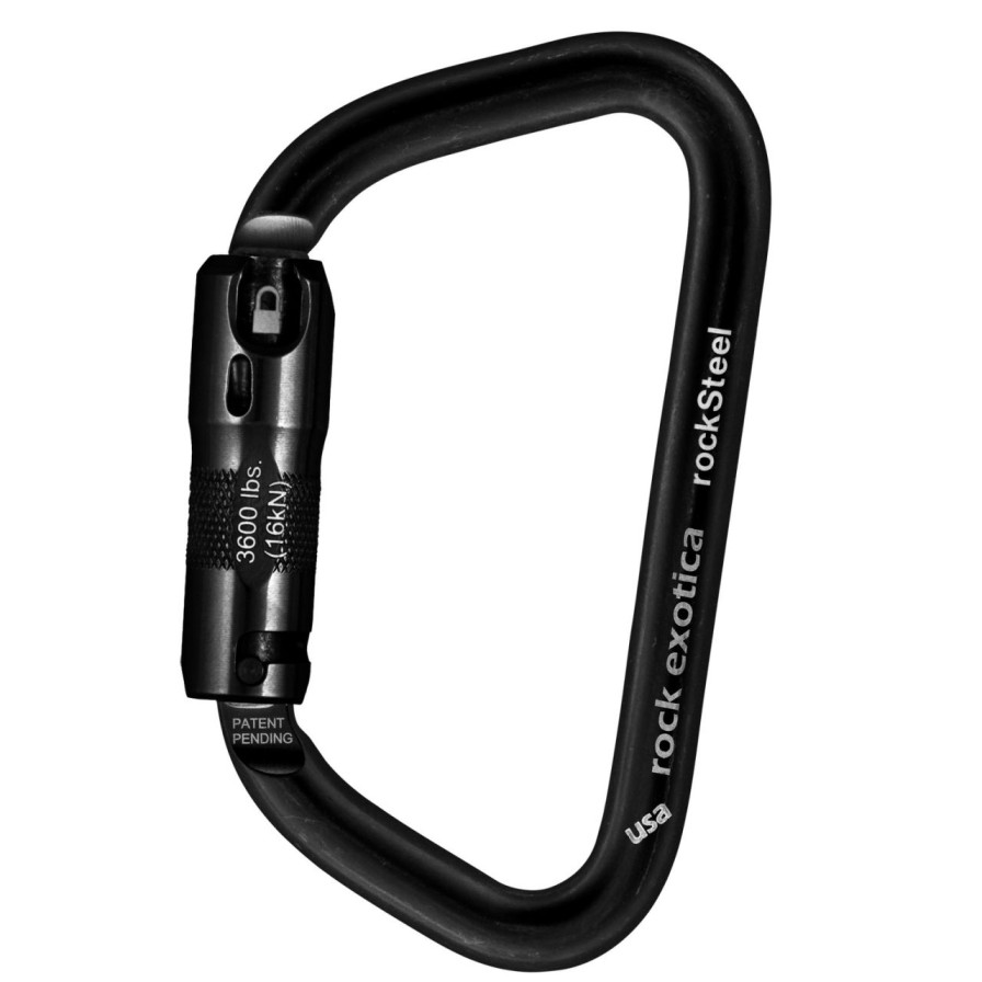 Carabiners & Quickdraws * | Rock Exotica Rocksteel Auto-Lock