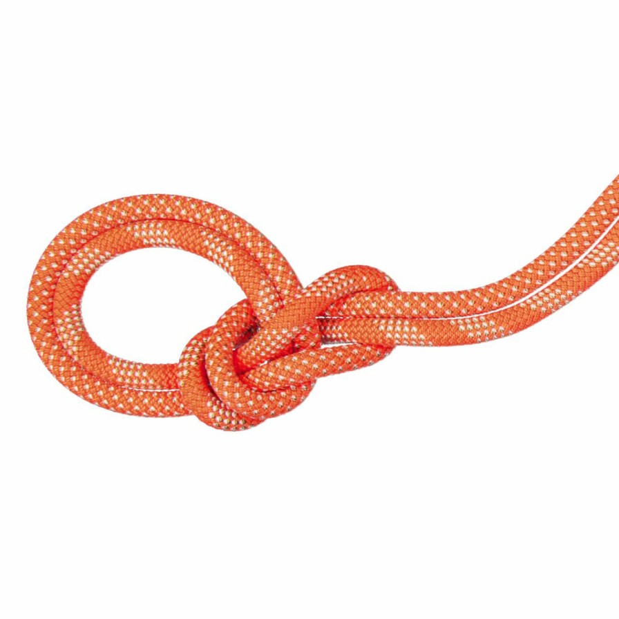 Ropes & Cordage * | Mammut 9.8 Crag Classic Rope Duodess Vibrant Orange / White