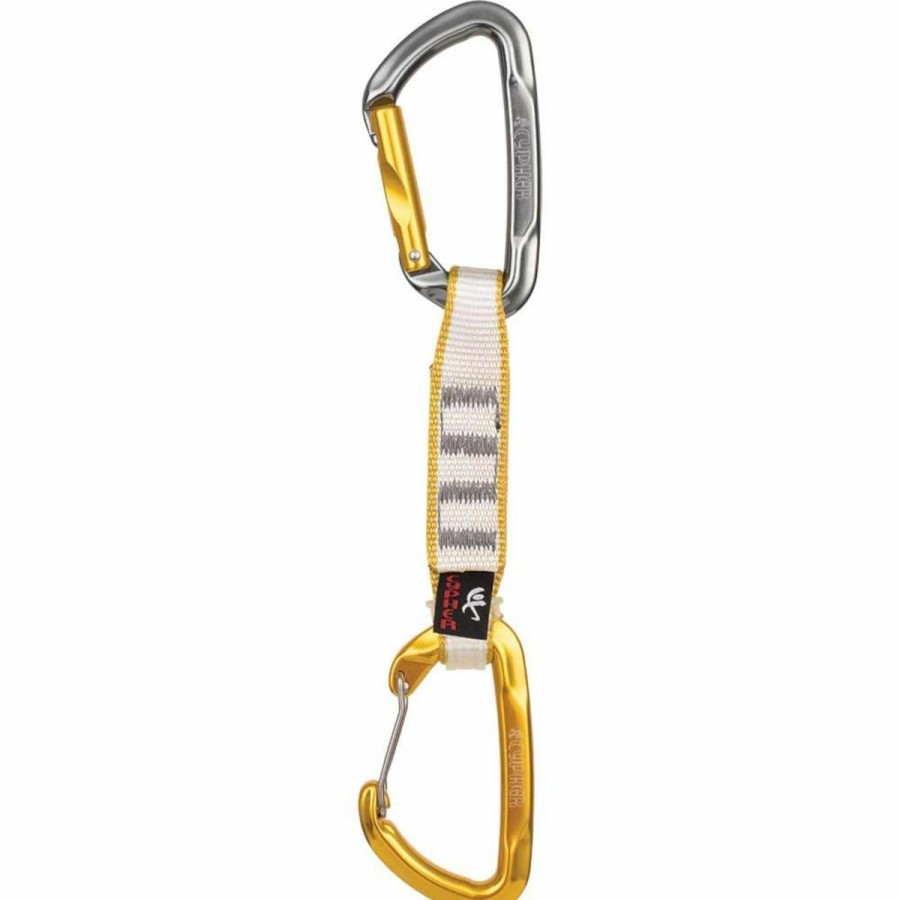 Carabiners & Quickdraws * | Cypher Vesta Sport Mix Quickdraw 12Cm 6 Pack