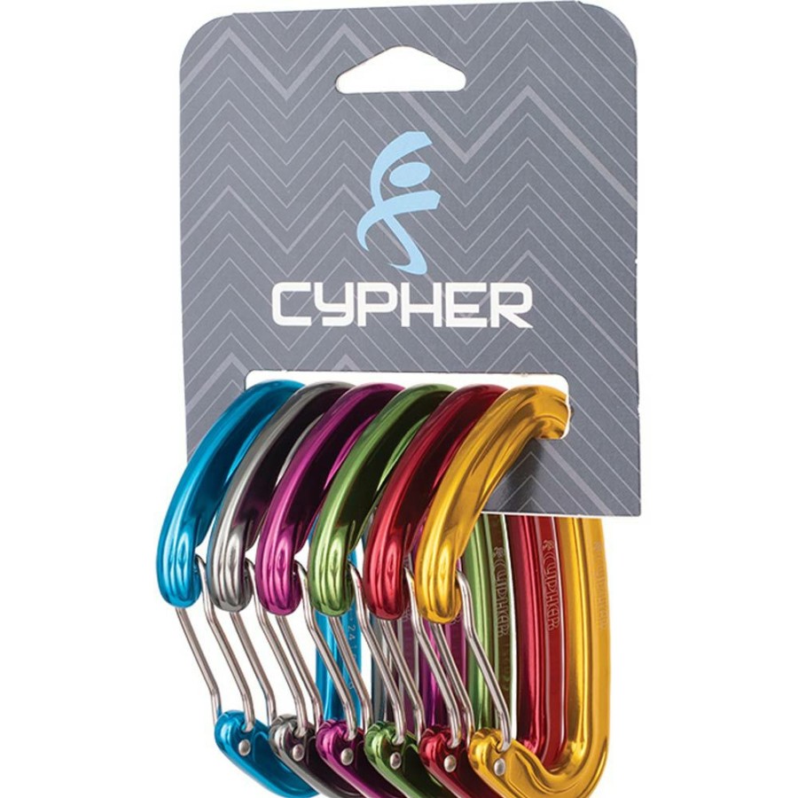 Carabiners & Quickdraws * | Cypher Ceres Ii Wire Six Pack